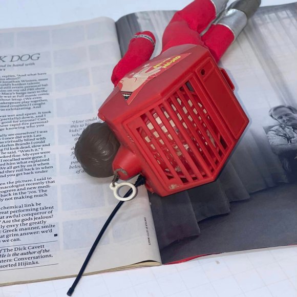 VTG 1979 Mattel MORK AND MINDY Talking Doll w/ Backpack~ Pull strings WORKS~ - Picture 8 of 10